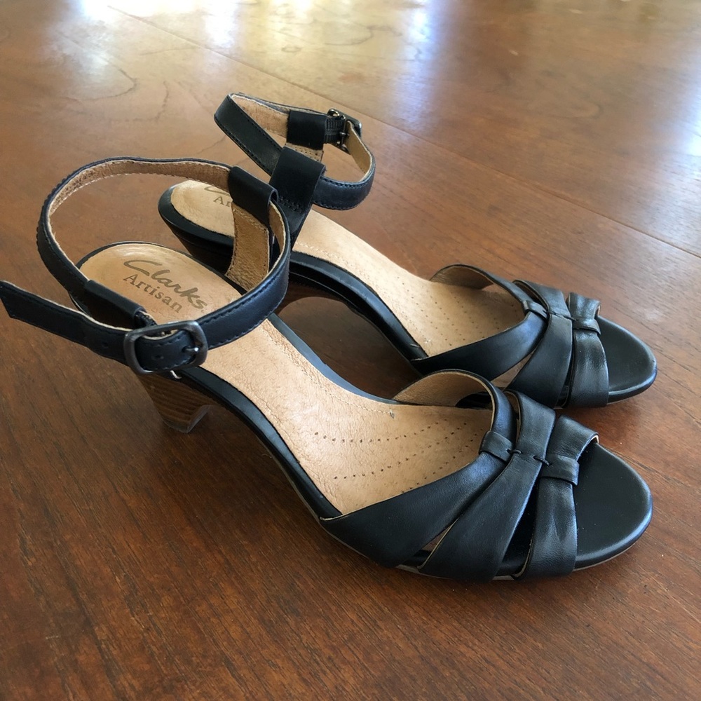 Clarks Artisan Leather Sandals View 5